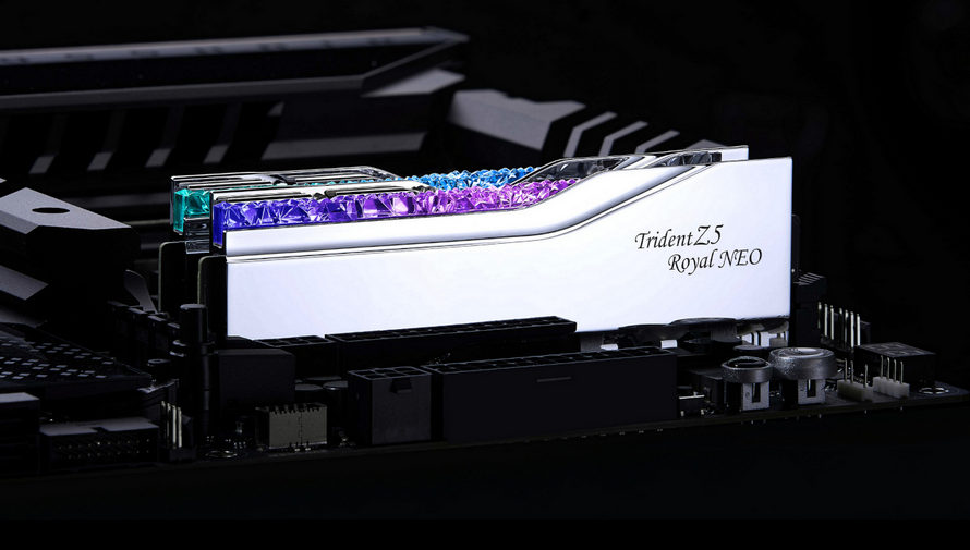 Новая оперативная память G.SKILL Trident Z5 Royal Neo DDR5-8000 предназначена для поклонников AMD