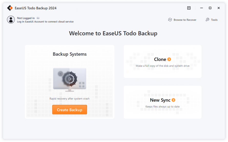 EaseUS Todo Backup Home